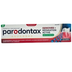 Tube Parodontax Réparation Active Gencives Menthe Fraîche 75 ml - réparation et protection des gencives