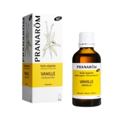 huile vegetale vanille bio peau douce hydratante massage relaxant parfum gourmand bien etre naturel acides gras essentiels