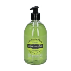 Le Comptoir du Bain - Savon liquide de Marseille Citron Menthe (500ml)