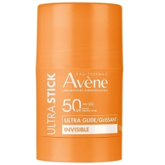 Avène Ultra Stick SPF50 protection solaire peaux sensibles stick invisible visage lèvres 20g