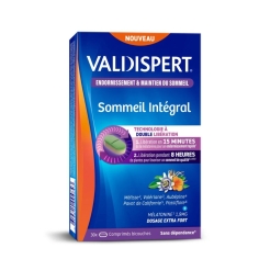 VALDISPERT Melatonine 1,9mg Sommeil Intégral (30 comprimés)
