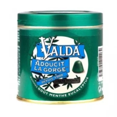 VALDA - Gommes Menthe Eucalyptus - Sans Sucres