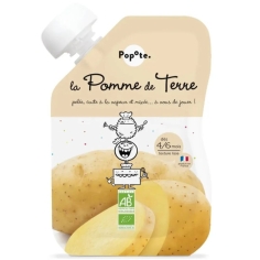 Popote pomme de terre bio bébé dès 4 mois purée douce pour diversification alimentaire