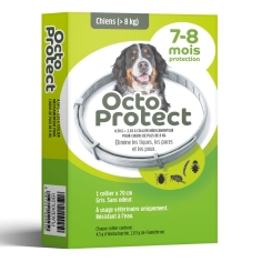 Octoprotect - Collier Antiparasitaire pour Chiens