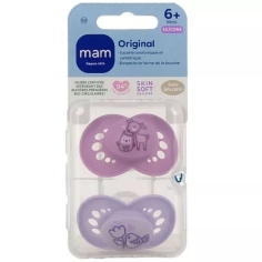 MAM Sucettes Original - 4 âges - Lot 2 Sucettes