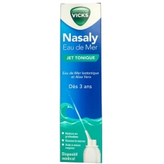 VICKS Nasaly Eau de Mer Jet Tonique - Spray Nasal 120ml