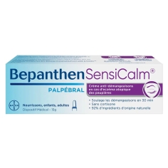Bepanthen SensiCalm Palpébral - Crème anti-démangeaisons eczéma atopique des paupières - 15g