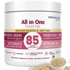 GRANIONS - All-in-One Routine Beauté et Anti-âge complément alimentaire - Poudre à diluer 166 gr