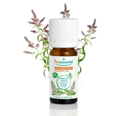 Puressentiel huile essentielle menthe verte bio 10 ml aromatherapie diffusion parfum frais