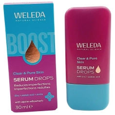 WELEDA - Sérum Drops Clear & Pure Skin - Pour une peau visiblement plus nette et uniforme - 30 ml