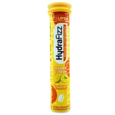 Hydrafizz comprimes effervescents hydratation citron fruits rouges skin tube 16 comprimes