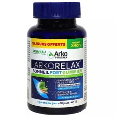 ARKORELAX - Sommeil Fort - 60 gummies