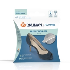 ORLIMAN FEETPAD - Coussinet Gel Talon - Taille Unique - 1 paire