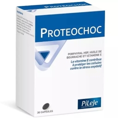 PROTEOCHOC - 36 capsules - Pileje . Complément alimentaire huile de bourrache et vitamine E.