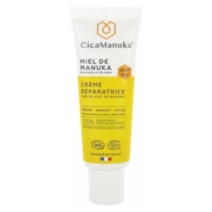 CicaManuka Crème Réparatrice IAA 10+ Miel de Manuka Bio 40 ml