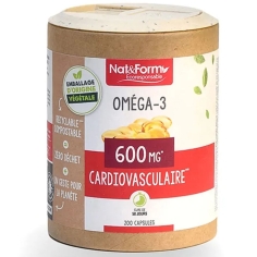 NAT & FORM - Oméga 3 - 200 capsules