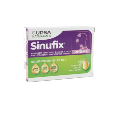 Sinufix Capsules - Traitement Naturel du Rhume à base d’Huiles Essentielles