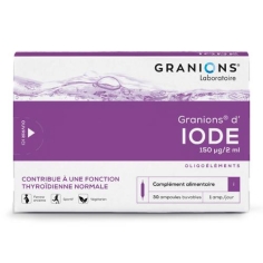 GRANIONS de IODE (I) (30 ampoules)