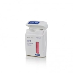 VITIS Fil dentaire Soft ciré - goût menthe