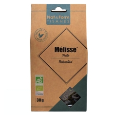 Nat & Form - Tisane Mélisse Bio - 30g