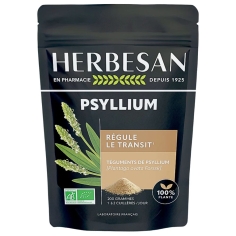 HERBESAN - Psyllium Bio Régule le Transit- Poudre 200 gr