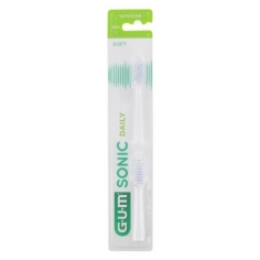 GUM Sonis Daily Têtes de Brosse à Dents Souples 4110