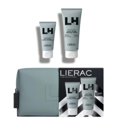 LIERAC - Baume après rasage + mousse - kit voyage