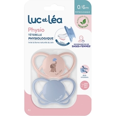 LUC ET LEA - Sucettes Physiologique - Lot de 2