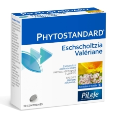 PHYTOSTANDARD Eschscholtzia & Valériane 30 comprimés Pileje