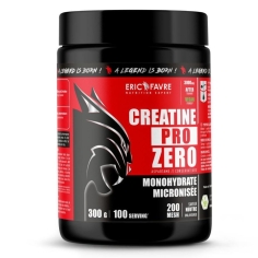 Eric Favre - Créatine Pro Zero 300g - Pure Créatine