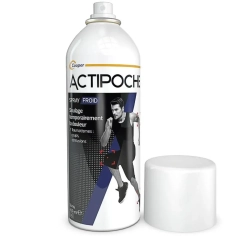 ACTIPOCHE - Spray Froid Soulage Temporairement la Douleur - 400 ml  - Recommandé en cas de coups et contusions, notamment en cas de traumatismes chez le sportif.