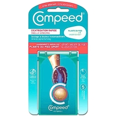COMPEED - Pansements Ampoules plante du pied - 5 pansements