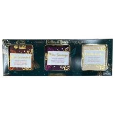 MKL - Coffret Bulles d'Hiver - 3 Savons Surgras