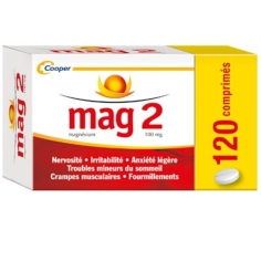 MAG2 - Magnésium 100 mg - 120 comprimés