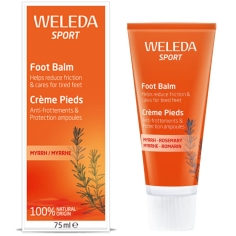 WELEDA Sport - Crème Pieds Bio Myrrhe et Romarin - 75 ml