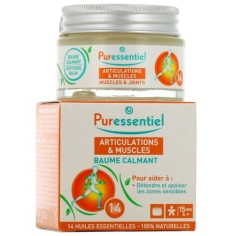 PURESSENTIEL - Baume Calmant Articulations & Muscles 14 huiles essentielles Pot 30ml