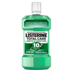 LISTERINE - Bain de Bouche Total Care Dents et Gencives Menthe Fraîche - 250ml