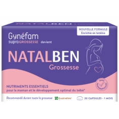 NATALBEN - Grossesse - 30 Capsules -  (GYNEFAM)