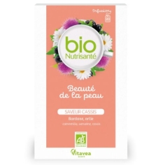 BIO NUTRISANTE - Beauté De La Peau - Saveur Cassis BIO - 20 Sachets