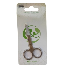 ESTIGREEN - Ciseaux à Ongles Lames Courbes