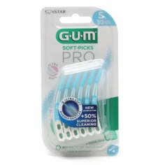 GUM - 30 Bâtonnets interdentaires Soft-Picks Pro - Taille Small
