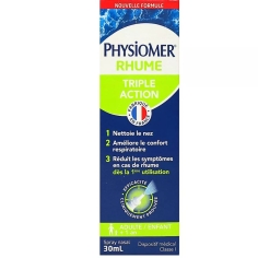 PHYSIOMER - Rhume Triple Action - Spray Nasal 30 ml