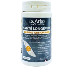 Arkopharma Santé Longévité Capital Articulaire 60 gélules pour soutenir la mobilité, la souplesse et le confort des articulations