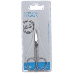Formes & Flammes Ciseaux à Ongles Lames Courbes