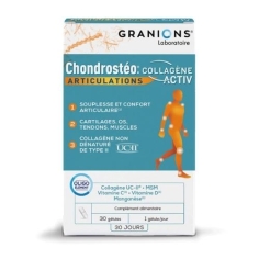 GRANIONS - Chondrostéo Articulations Collagène Active - 30gélules