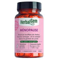 HERBALGEM - Gemmocaps ménopause - 30 gélules