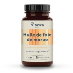 Vitavea - Huile de Foie de Morue - 30 capsules