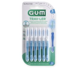 GUM TRAV-LER Brossettes interdentaires 1,6mm x6