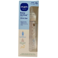 MAM - Biberon Easy Active 2ème Age Sable (6 mois et plus) - 330ml