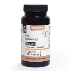 Nat & Form - Fer Liposomal - 60 gélules